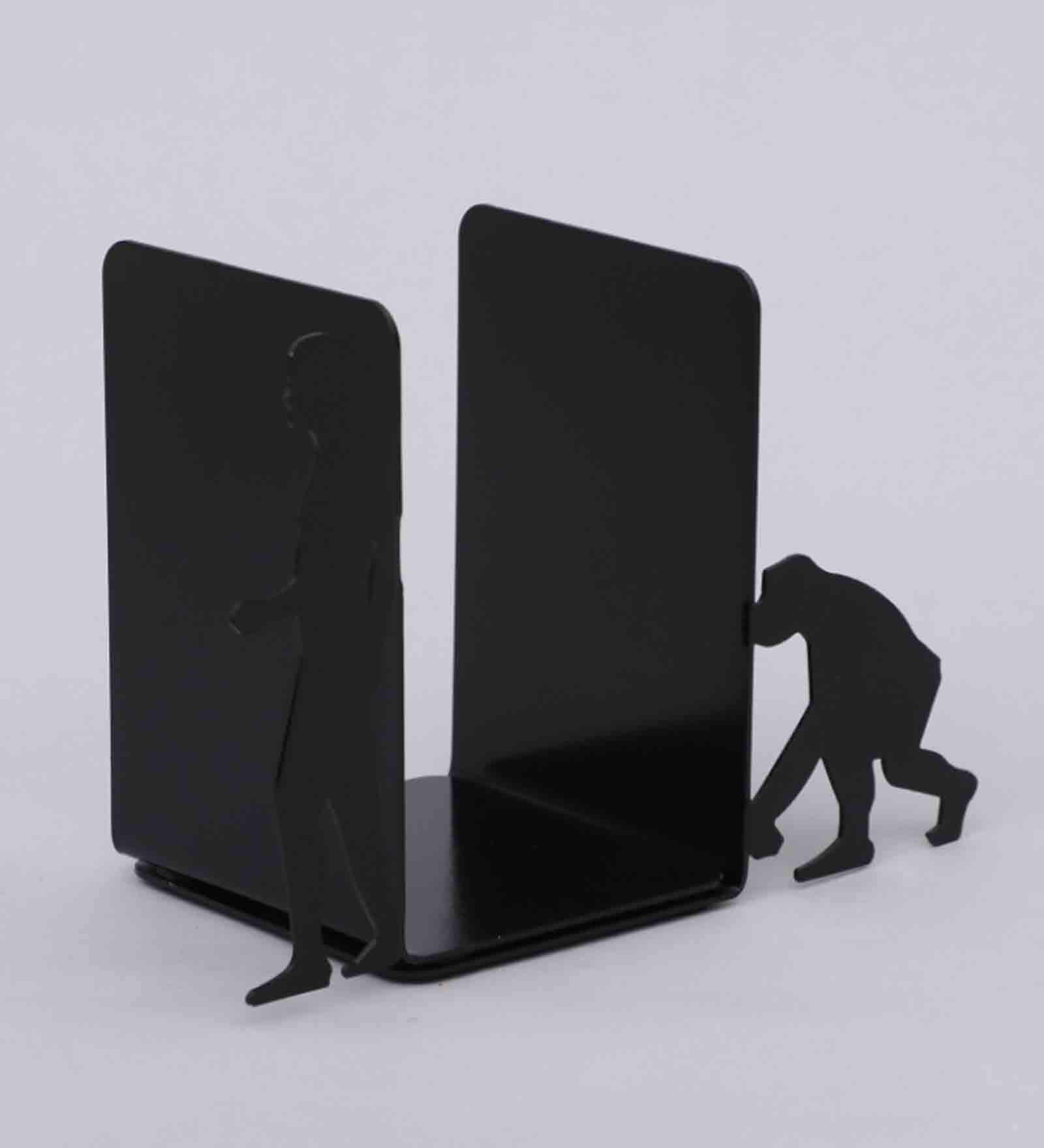 Evolution Black Iron Bookend